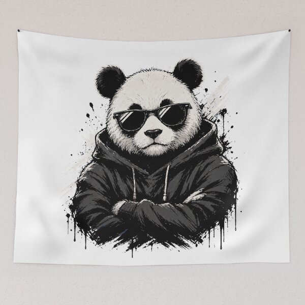 Item preview, Cool Panda Sunglasses Streetwear designed and sold by Unknowj.
