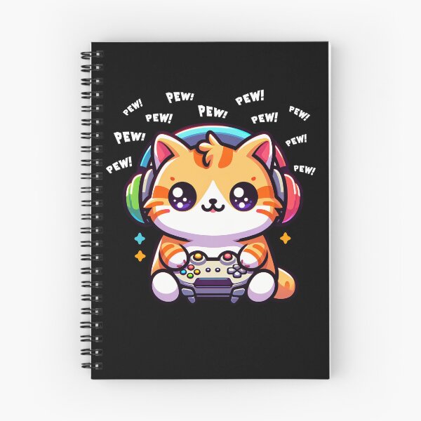 Artikelvorschau, Lustige Katze, Gamer, Videospiel, Pew Gaming, Mama, Papa, Kinder entworfen und verkauft von rafaeltto.