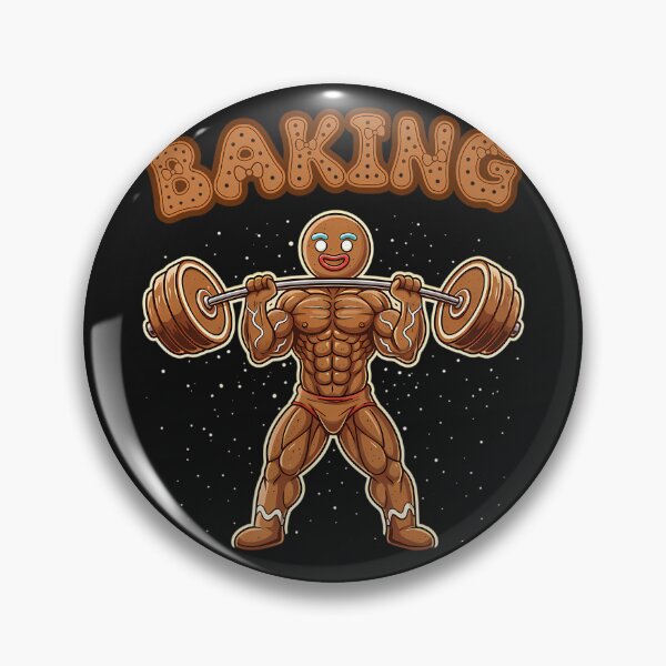 Item preview, Baking Gingerbreads Man Cookies Gym designed and sold by Ranicholasyy.