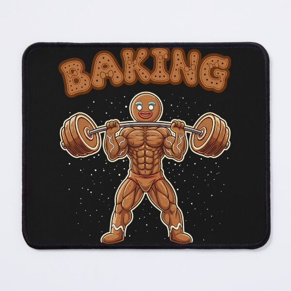 Item preview, Baking Gingerbreads Man Cookies Gym designed and sold by Ranicholasyy.