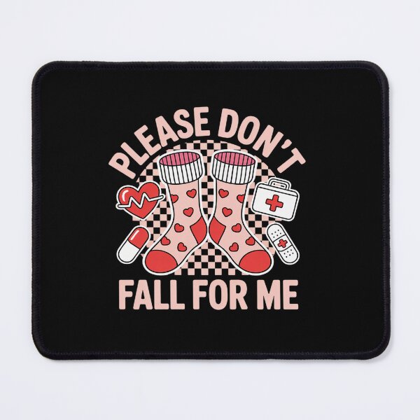 Item preview, Valentines Day Nurse Socks Dont Fall for Me Scrub Top Women designed and sold by fferomananul.