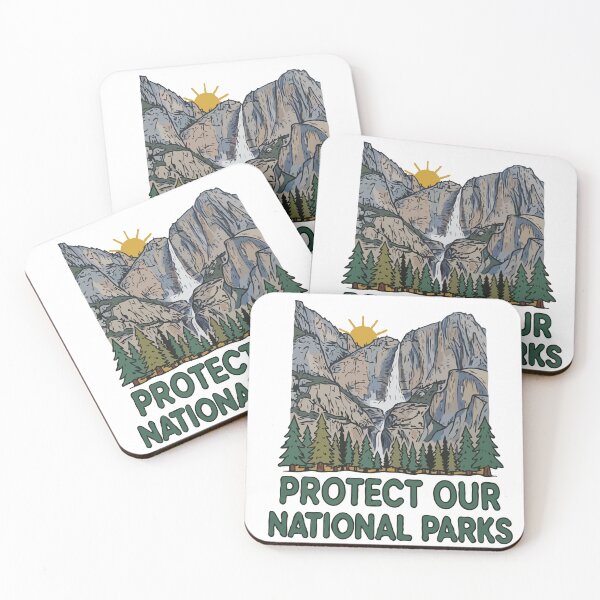 Item preview, The Waterfall Protect Our National Parks designed and sold by Gkinoki.