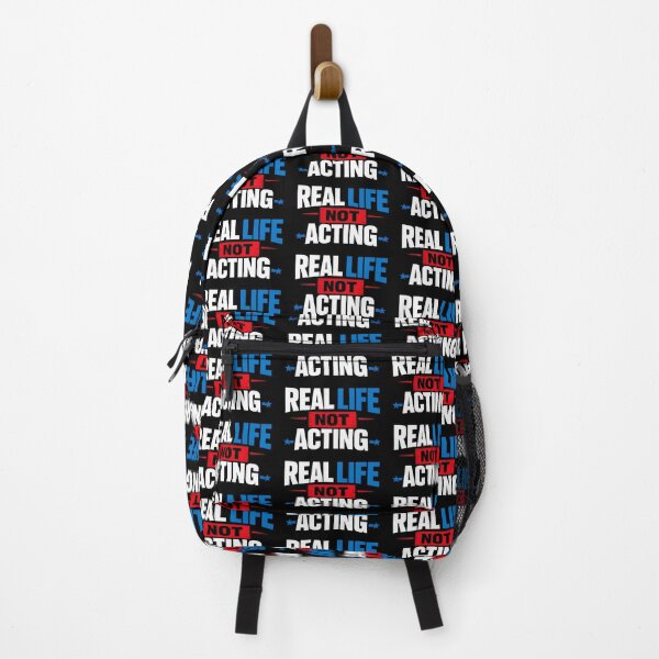 Item preview, Real Life Not Acting Bold Statement Design designed and sold by TeeTimeTreasure.