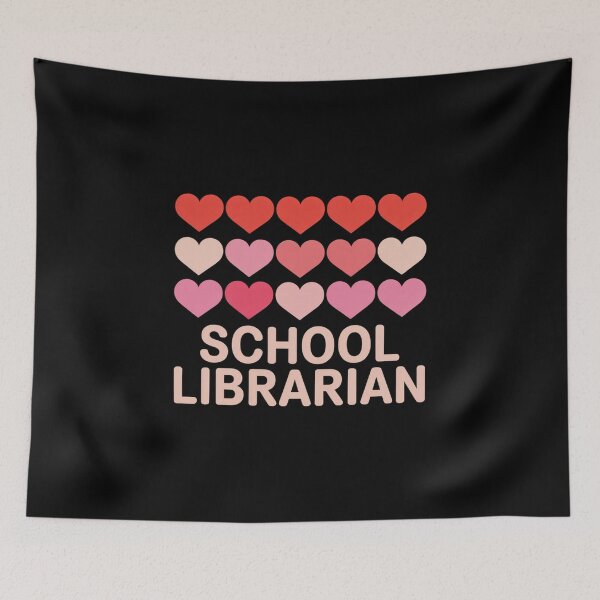 Item preview, Valentines Day School Librarian designed and sold by fferomananul.