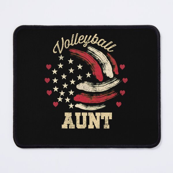 Item preview, Vintage Volleyball Aunt USA Flag Shirt designed and sold by LarryMBrown.