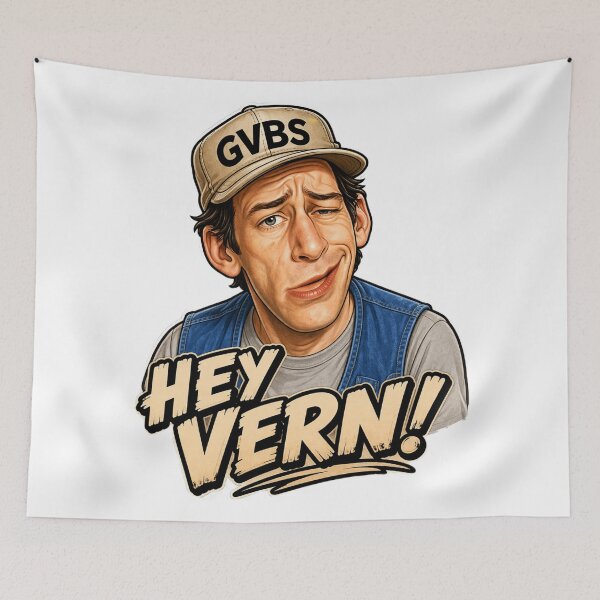 Item preview, Hey Vern Funny Shirt | Retro Cartoon Parody Tee | Sarcastic Humor | GVBS designed and sold by GVBShirts.