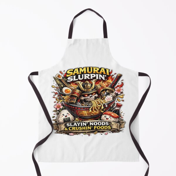 Item preview, Samurai Slurpin' Ramen Skull designed and sold by Psychlee Best Finds.