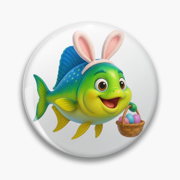 Item preview, Easter Mahi Mahi designed and sold by Sillytoe.