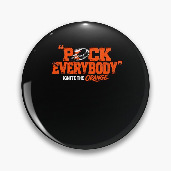 Artikelvorschau, Puck Everybody Ignite The Orange Hockey Game Day entworfen und verkauft von najaks.