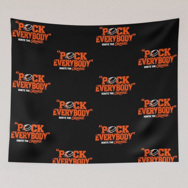 Item preview, Puck Everybody Ignite The Orange Hockey Game Day designed and sold by najaks.