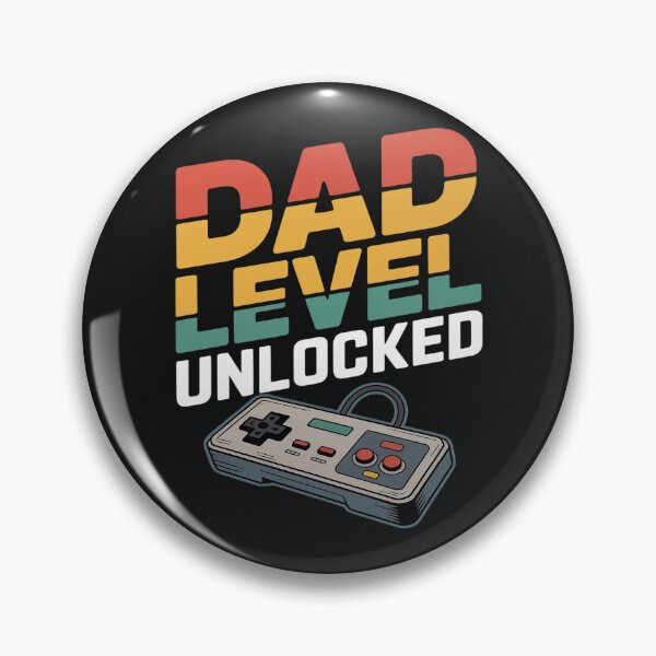 Item preview, New Dad Dad Level Unlocked Gaming Gamer Dad Mens  designed and sold by Ranicholasyy.