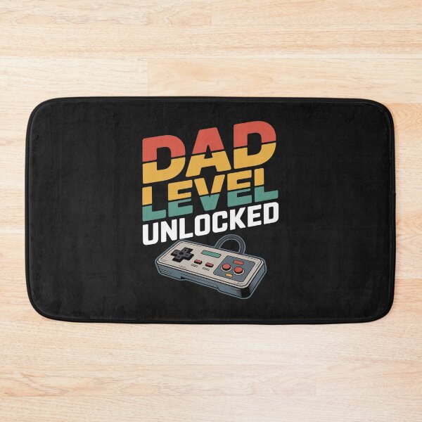 Item preview, New Dad Dad Level Unlocked Gaming Gamer Dad Mens  designed and sold by Ranicholasyy.