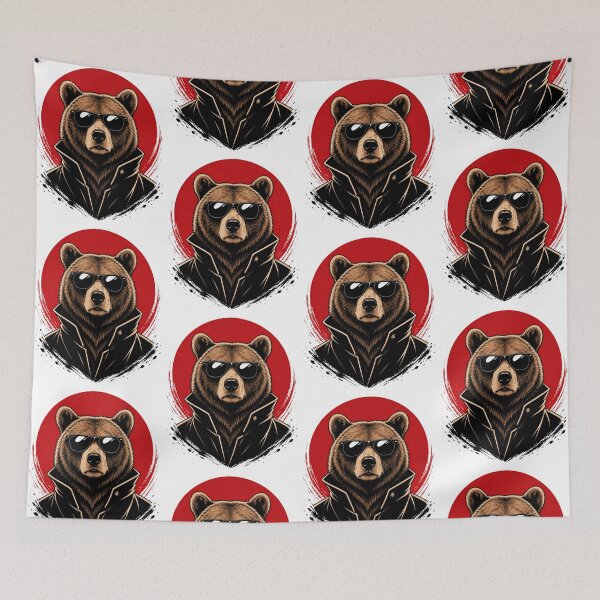 Item preview, Cool Bear Boss Sunglasses designed and sold by Unknowj.