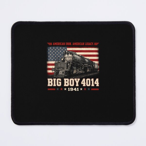 Item preview, Big Boy 4014 1941 Steam Locomotive Railroad Train American Iron American Legacy USA Flag designed and sold by najaks.