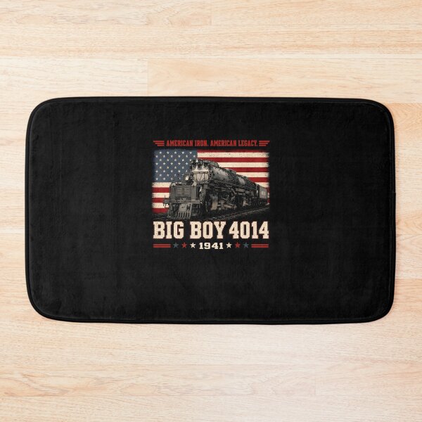 Item preview, Big Boy 4014 1941 Steam Locomotive Railroad Train American Iron American Legacy USA Flag designed and sold by najaks.