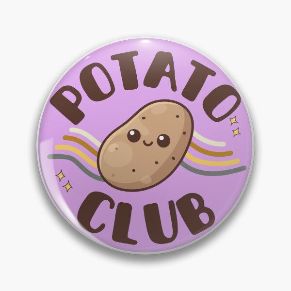 Item preview, Potato Club Purple designed and sold by SimMadeThis.