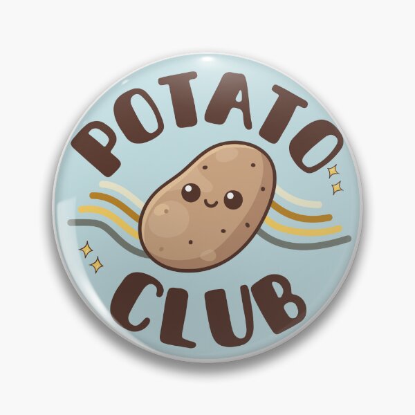 Item preview, Potato Club Blue  designed and sold by SimMadeThis.