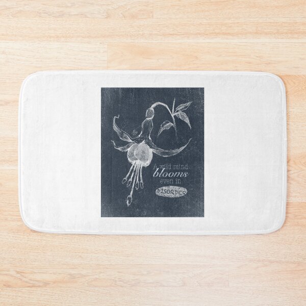 Item preview, BLOOMING DISORDER BLUE CHALK POSTER designed and sold by melyverso.
