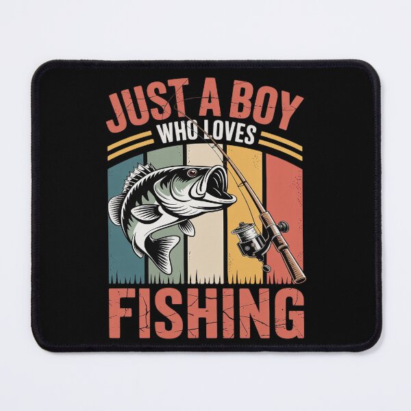 Item preview, Fishing Jokes Boys Fisherman Bass Fish designed and sold by Ranicholasyy.