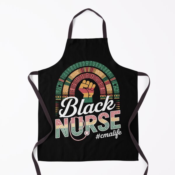 Item preview, Juneteenth Black Nurse CMA Life Rainbow Afro African designed and sold by fferomananul.