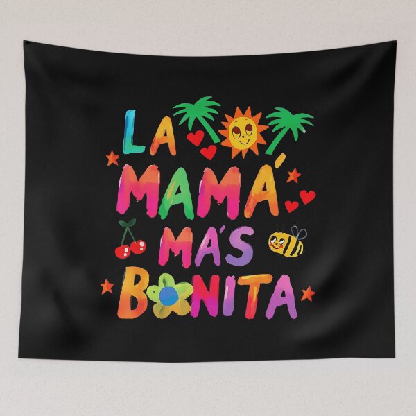 Item preview, La Mama Mas Bonita Colorful Mother designed and sold by zamiokaline.
