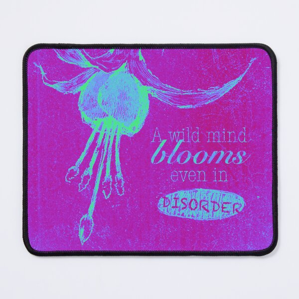 Item preview, BLOOMING DISORDER ELECTRIC MAGENTA POSTER designed and sold by melyverso.