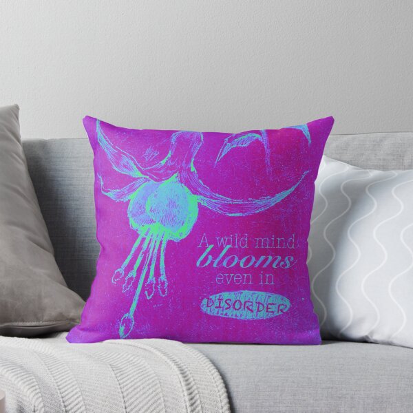 Item preview, BLOOMING DISORDER ELECTRIC MAGENTA POSTER designed and sold by melyverso.