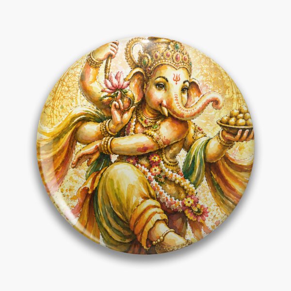 Item preview, Ganesha for Prosperity – Abundance, Wealth & Success Spiritual Art designed and sold by Ishiki-D.