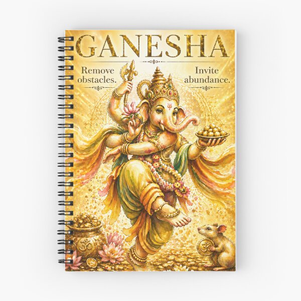 Item preview, Ganesha for Prosperity – Abundance, Wealth & Success Spiritual Art designed and sold by Ishiki-D.