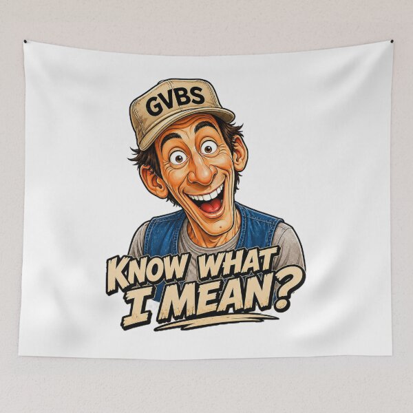Item preview, Know What I Mean Funny Shirt | Retro Cartoon Parody Tee | Classic Comedy Humor | GVBS designed and sold by GVBShirts.