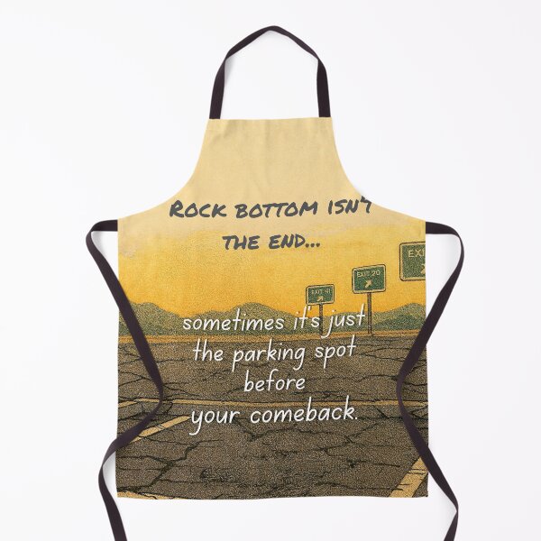 Item preview, Rock Bottom Isn't the End designed and sold by Lost Treasures by Phoenix.