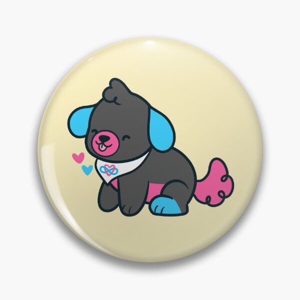 Item preview, Kirby the Polyam Puppy - 2022 vers designed and sold by hannimatior.