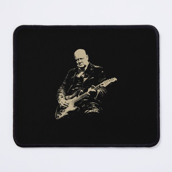 Item preview, Winston Churchill Playing Electric Guitar Rocker Performance designed and sold by najaks.