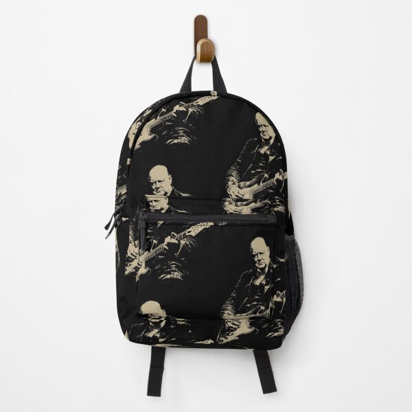 Item preview, Winston Churchill Playing Electric Guitar Rocker Performance designed and sold by najaks.