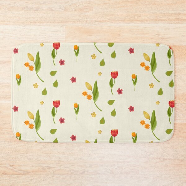 Item preview, Tulip Garden - Spring Floral Pattern (Soft Gouache) designed and sold by Hikari-Suigetsu.