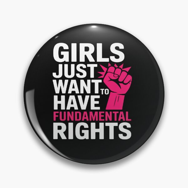 Item preview, Girls Just Want To Have Fundamental Rights designed and sold by Sutvaomom.