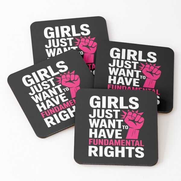 Item preview, Girls Just Want To Have Fundamental Rights designed and sold by Sutvaomom.