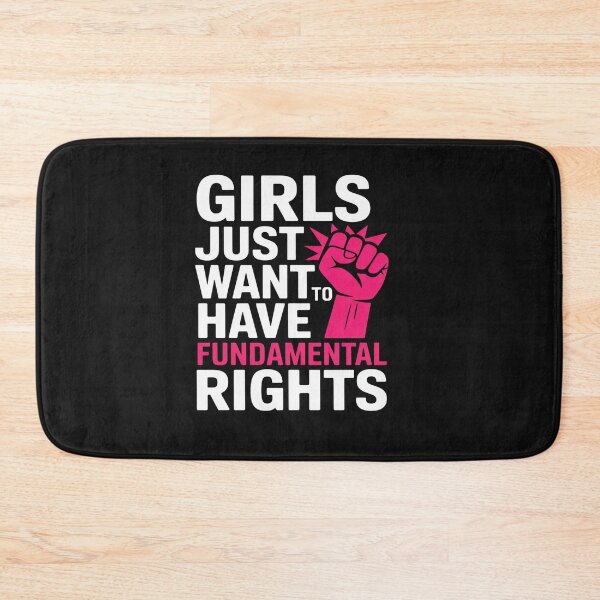 Item preview, Girls Just Want To Have Fundamental Rights designed and sold by Sutvaomom.