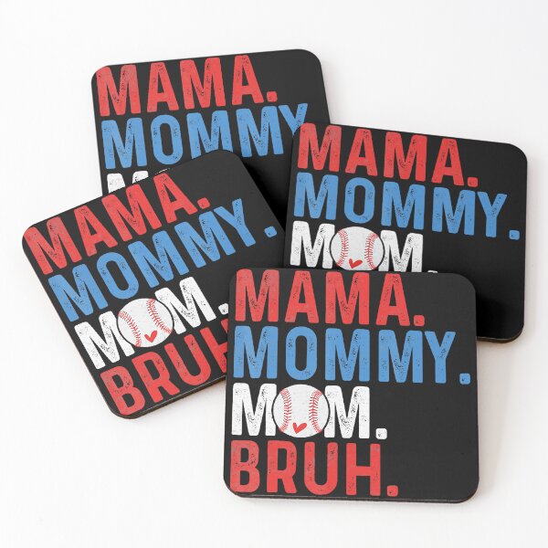 Item preview, Mama Mommy Mom Bruh Baseball Mom Funny  designed and sold by zamiokaline.