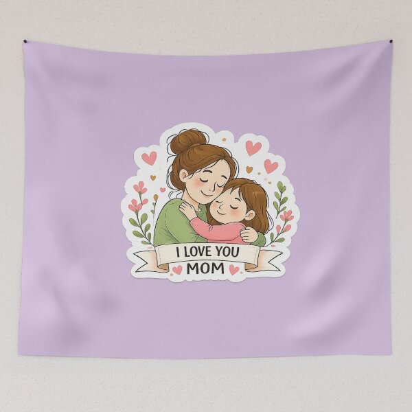 Item preview, I love you Mom designed and sold by SoulDreamer7.