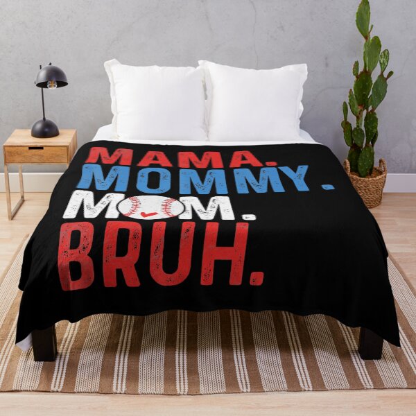 Item preview, Mama Mommy Mom Bruh Baseball Mom Funny designed and sold by zamiokaline.