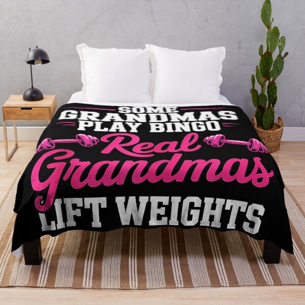 Item preview, Real Grandmas Lift Weights Funny Gym designed and sold by eliramaison.