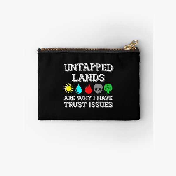 Item preview, Untapped Lands Trust Issues Funny Card Game  designed and sold by FGTV2021.