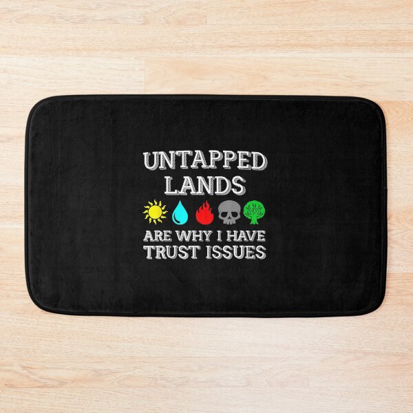 Item preview, Untapped Lands Trust Issues Funny Card Game  designed and sold by FGTV2021.