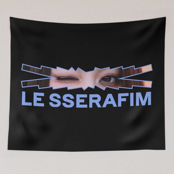 Item preview, Yunjin eyes Le Sserafim Logo ver.2 kpop designed and sold by ShiroHero.