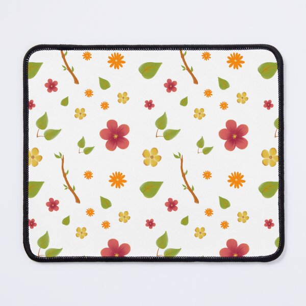 Item preview, Tulip Garden - White Spring Floral Pattern (Soft Gouache) designed and sold by Hikari-Suigetsu.