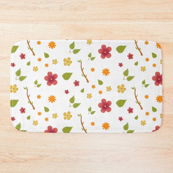 Item preview, Tulip Garden - White Spring Floral Pattern (Soft Gouache) designed and sold by Hikari-Suigetsu.