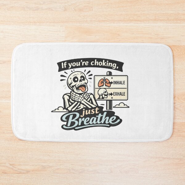 Item preview, If You're Choking Just Breathe Essential T-Shirt designed and sold by SoftSproutstu.