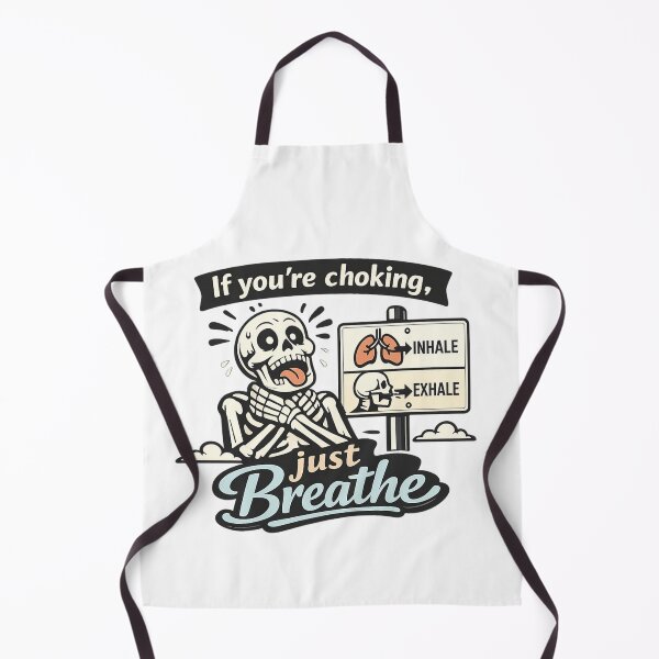 Item preview, If You're Choking Just Breathe Essential T-Shirt designed and sold by SoftSproutstu.