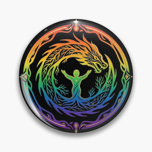 Item preview, Mother Dragon Spiritual Services Logo Rainbow designed and sold by MotherDragon444.